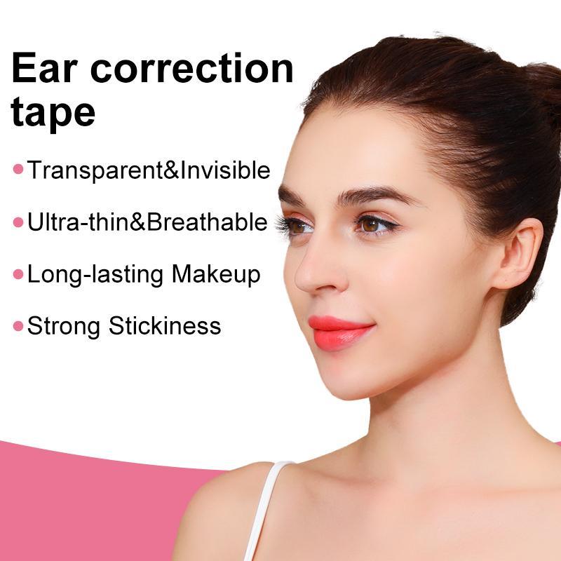 Clear Invisible Reusable Harmless?Ear Patches, 30pcs Ultra-thin Long Lasting Soft Silicone Ear Support Patches, Comfort Skincare Tools