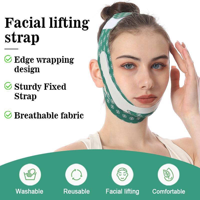 Comfort Double Chin Lift Face Mask, Summer Gifts, Reusable V-Shaped Face Lifting Bandage, Breathable Face Lifting Tool, Skin Care Products