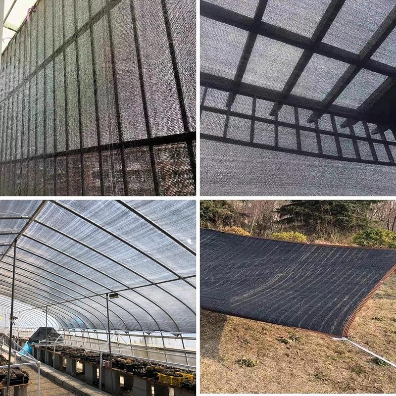 40% Sunblock Shade Cloth 10ft X 20ft Shade Mesh Tarp Black Shade Sunblock Net for Plant Cover Greenhouse Chicken Coop