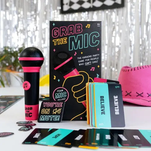 Grab The Mic - The Party Game For People Who Can't Sing!