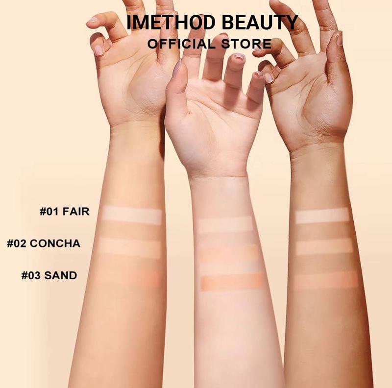 iMethod Oil Control Face Pressed Powder, Matte Smooth Setting Powder Makeup, Waterproof Long Lasting Finishing Powder, Flawless Lightweight Face Cosmetics, Cruelty-free