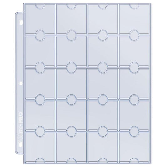 Platinum Series 20-Pocket Pages (10ct) for Coins and Tokens