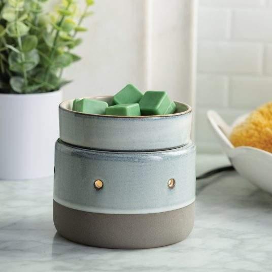 Glazed Concrete 2-in-1 Deluxe Warmer