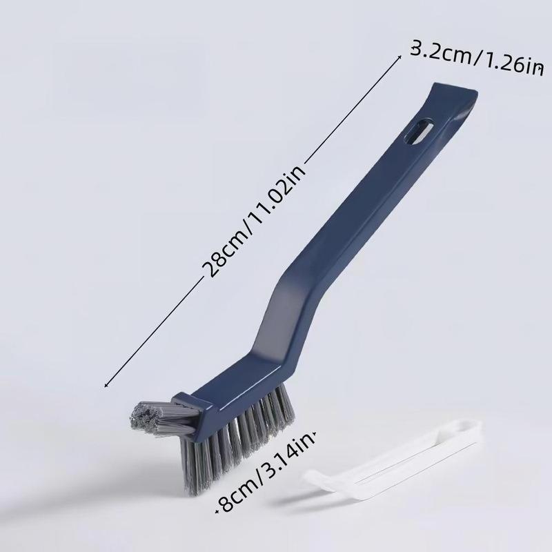 2 In 1 Floor Scrub Brush, 1 Count Multifunctional Cleaning Brush For Bathroom Kitchen, Bathroom Cleaning Supplies