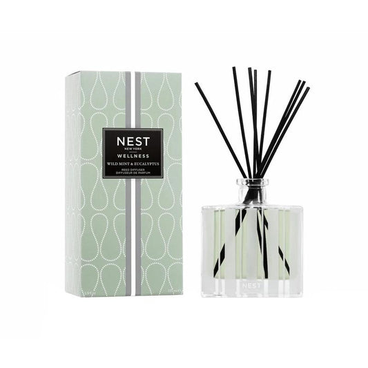 NEST New York | Reed Diffuser - Wild Mint & Eucalyptus