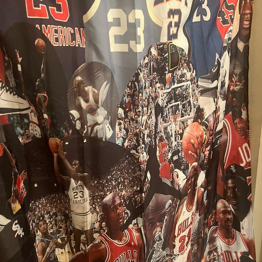 Michael Jordan Shower Curtain