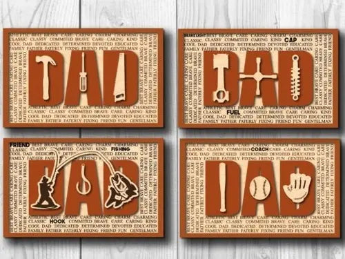 Father's Day Wooden Sign