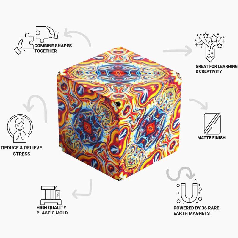 SHASHIBO Magnetic Puzzle Cubes Original Series