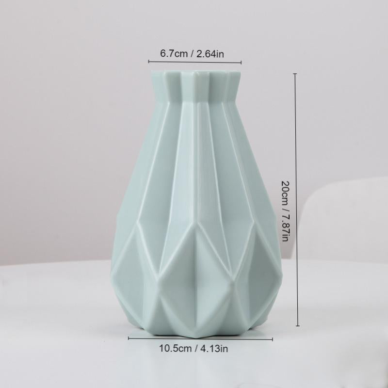 Flower Vase, 1 Count Nordic Style Flower Vase, Modern Simple Flower Vase, Spring Desk Decoration For Home Office, Spring Decor 2024