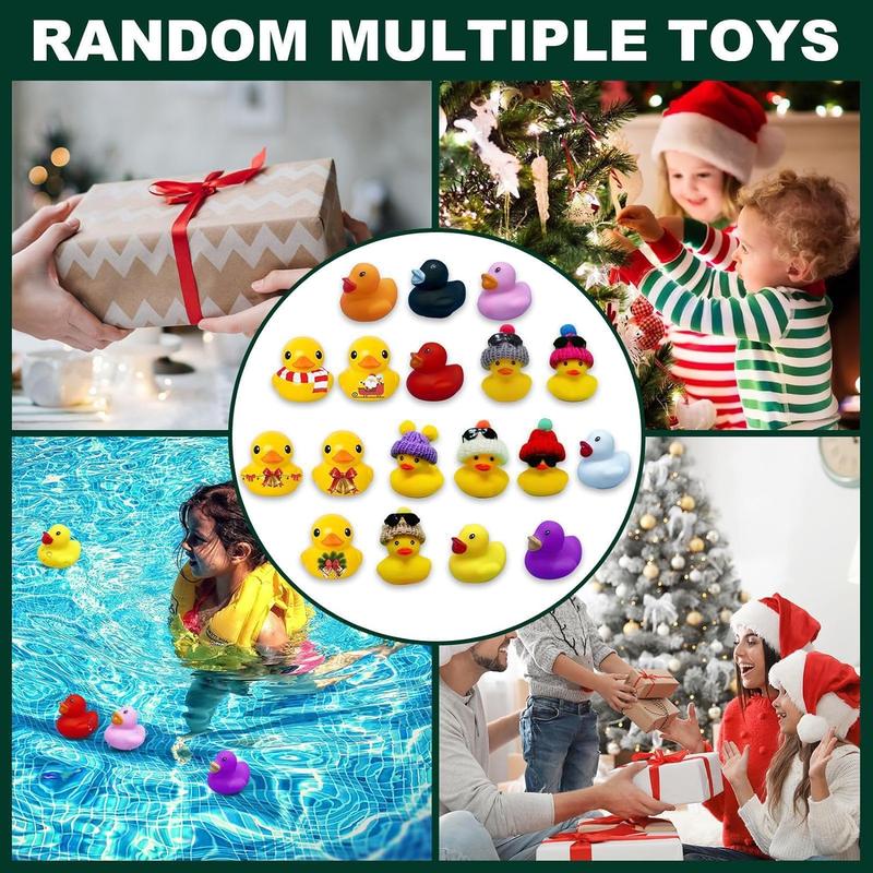 Christmas Blind Box, 1 Box Random Mini Duck Design Blind Box, Party Gift Set for Friends, Party Favors for Christmas, Party Supplies