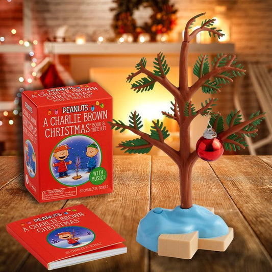 A Charlie Brown Christmas Book + Tree With Music