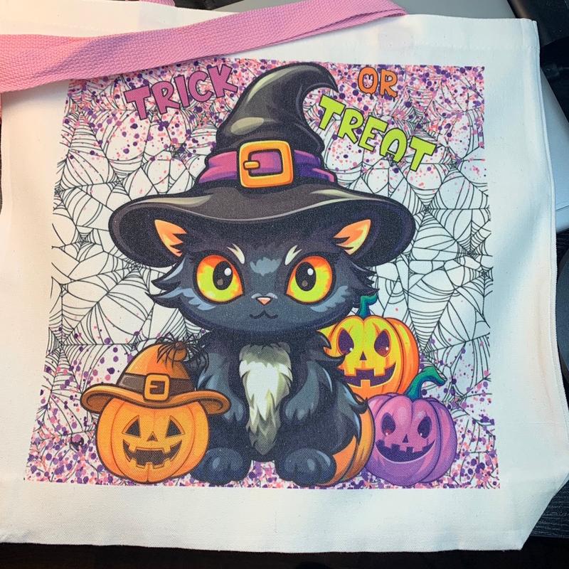 Trick or Treat bag - personalized