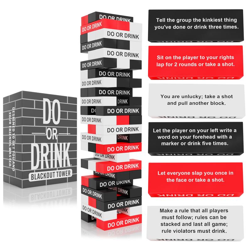 Blackout Tower: Party Blocks Game by Do or Drink