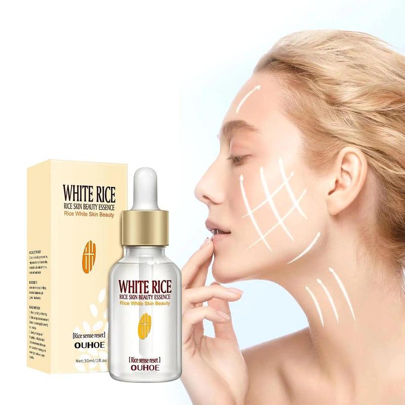 Rice Extract Serum, 1 Piece?Moisturizing Firming Revitalizing Essence, Daily Skin Care Product?For Reducing The Look Or The Signs Of Aging