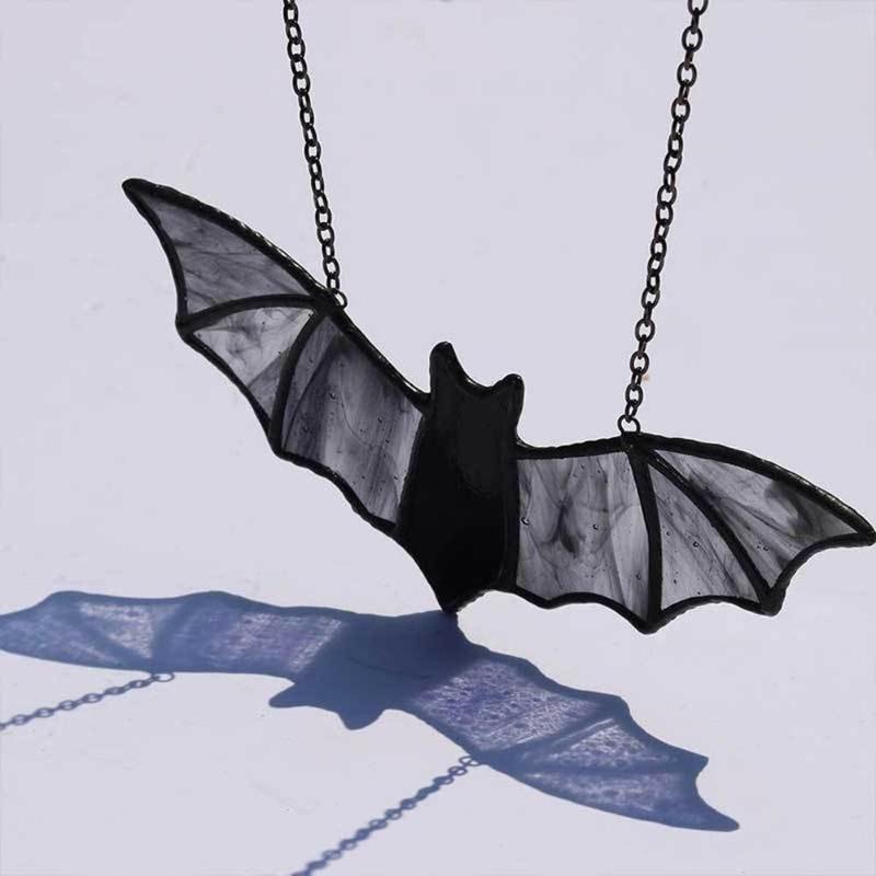 Bat Design Hanging Ornament, 1 Count Halloween Themed Hanging Decoration, Bat Shaped Hanging Decor for Home Party & Festival