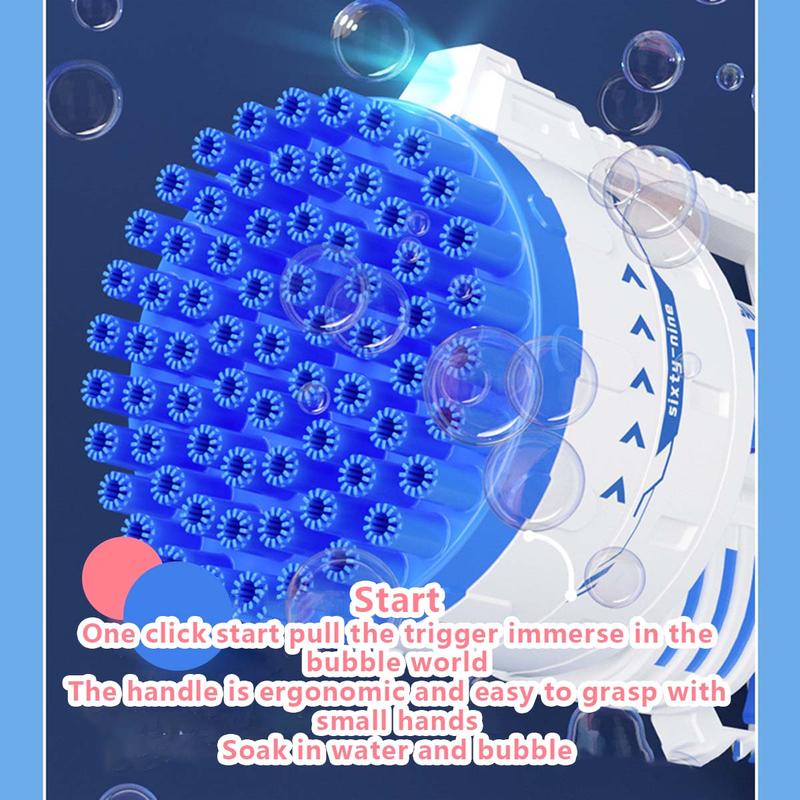 [RLR]69 holes with colorful lights with foam and toys, large rocket launchers rockets bubble foam blossoms, party foam manufacturer and toys, suitable for everyone's gifts