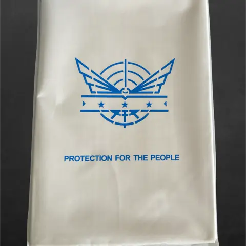 3A Backpack Insert Level IIIA Protection - White with Blue Logo Print