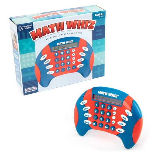 Educational Insights Math Whiz Electronic Math Game, Ages 6+