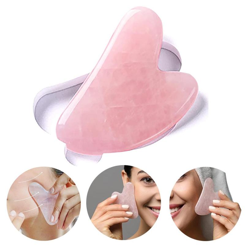 Heart Shaped Face Massage Tool, 1 Count?Face Gua Sha Board, Professional Facial Massage Tool for Women and Men