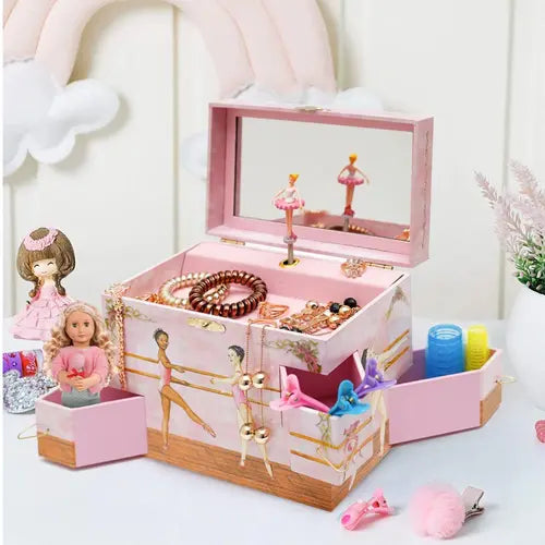 Ballerina Musical Jewelry Box - Swan Lake Tune