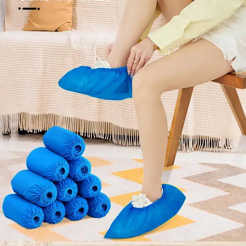 50pcs Disposable Shoe Cover, Non-slip Household Shoe Cover, Shoe Covers Fit for Most Size