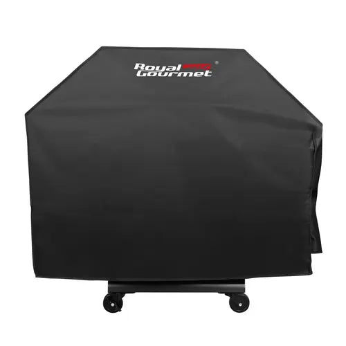 Royal Gourmet Grill Cover, Durable Oxford Polyester Outdoor BBQ Cover, Water Resistant, Weather Protection, Black