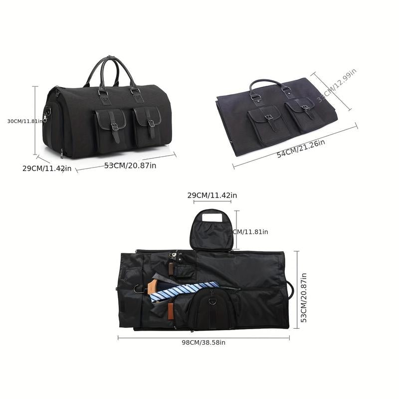 Large Capacity Multi-pocket Travel Bag for Summer, 1 Count Foldable Business Suit Storage Bag, Multi-functional Storage Organizer for Business Travel Sport, Car Accessories, Boyfriend Gifts