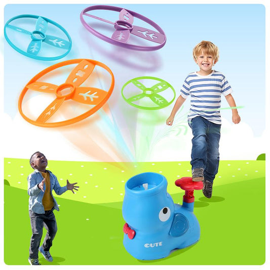 Christmas Gift, MoKasi Toys for Boys 5-7: Elephant Butterfly Catching Game - Toddler Chasing Toy 3 4 5 6 7 Year Old Boys Girl Flying Disc Rocket Launcher Kid Age 3-5 Christmas Toy Gifts Fun Family Outside Games