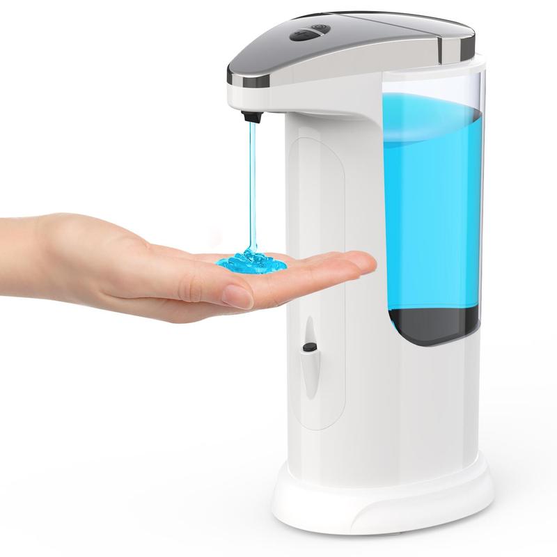 Automatic Soap Dispenser, 1 Count?Touchless Dish Soap Dispenser With Infrared Sensor, Adjustable Soap Dispensing Levels For Bathroom Kitchen