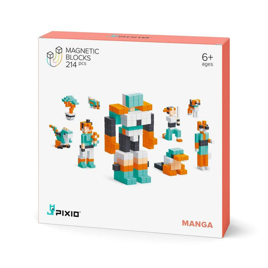 PIXIO Manga - 214 Magnetic Blocks, magic cube