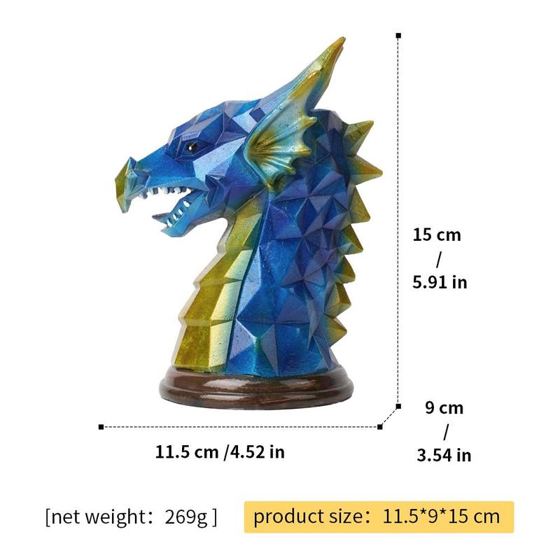 Dragon Design Vase, 1 Piece Creative Resin Pen Holder, Multifunctional Makeup Organizer, Desktop Ornament for Home Office