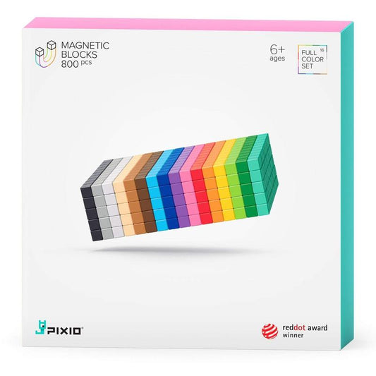 PIXIO-800 Magnetic cubes (16 Colors)