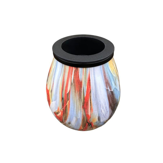 Paint Swirl color changing Wax Melter Essential Oil Warmer Candle Hot Plate