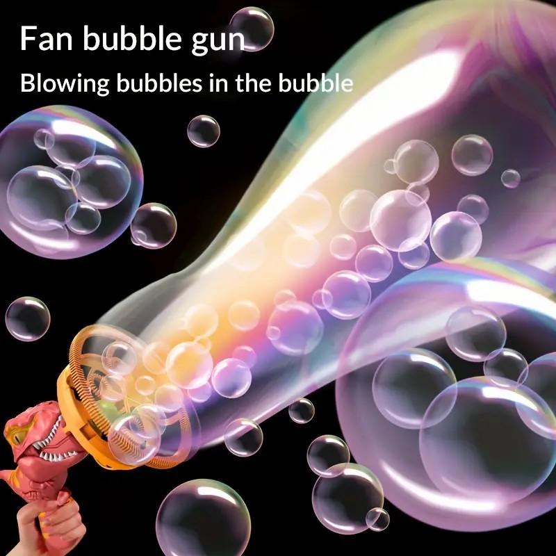 Dinosaur Bubble Machine Model Blowing Big Bubble Fully Automatic Handheld Electric Bubble Machine