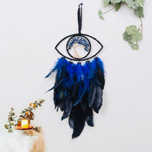 YW Handmade Native American Dream Catcher Wall Hanging Decoration Ornament for Kids Bedroom Car Decor Home Decoration Birthday Party