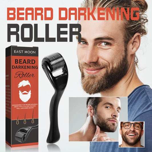 Handheld Beard Roller (1 Piece), Micro Needle Rolling Tools for Face, Beard, Body and Scalp, Men and Women's Skin Care Tool