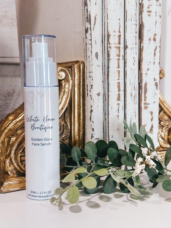 Golden Glow Face Serum with Tanner