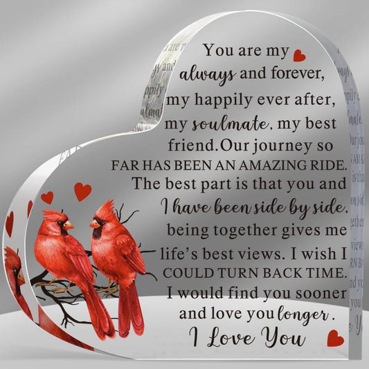 To My Love Gift for Her Romantic Boyfriend Gifts Girlfriend Love Cute Gifts Ideas Anniversary Valentines Birthday Girlfriend Gift for Him Husband Wife Women Men - Romantic