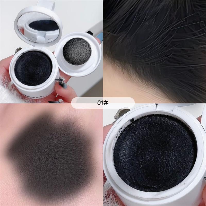 Multi-functional Hairline Powder, 1 Box Contouring High Forehead & Eyebrow Powder, Long Lasting Eyebrow Shaping & Filling Powder, Makeup Tool for Women