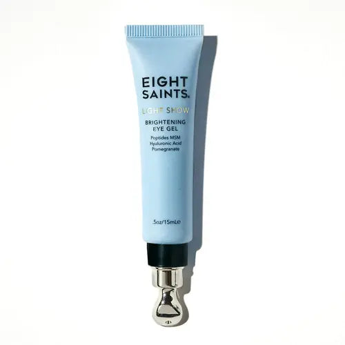 Eight Saints Skincare Light Show Eye Gel for Puffiness and Dark Circles, .5oz