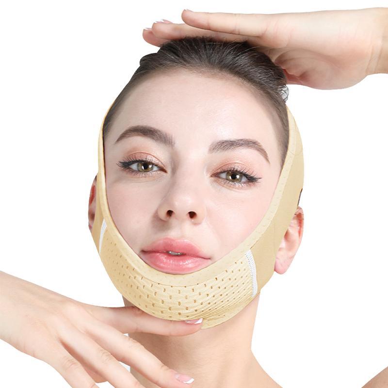 Skin Care Gifts, V-shaped Face Lifting Bandage, Facial Lifting Strap, Chin Facial Lifting Tool for Women