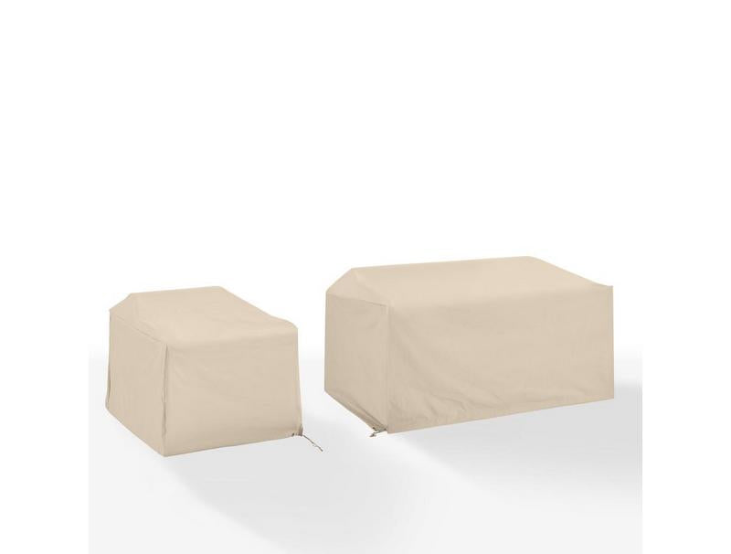 2pc Essential Outdoor Furniture Cover Set - Ultimate Protection for Your Patio Chairs and Loveseats