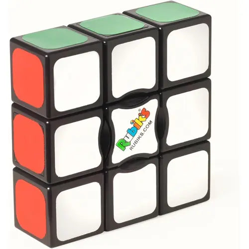 Edge, 3x3x1 Rubik¡¯s Cube for Beginners Single Layer Puzzle Retro Educational Brain Teaser Travel Fidget Toy for Adults &amp; Kids Ages 8+