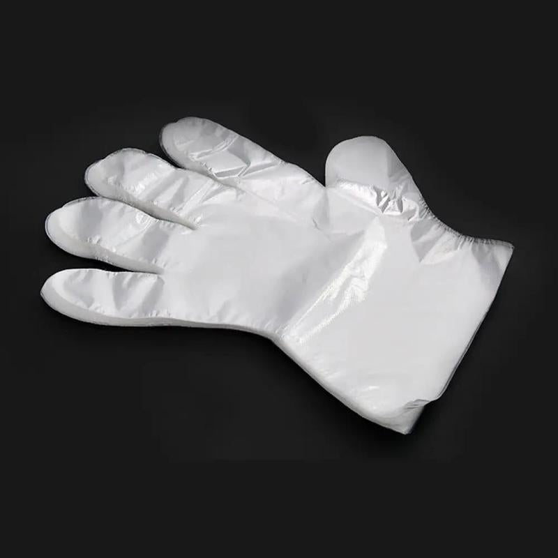 500pcs Disposable Glove, Plastic Glove, Multifunction Cleaning Glove For Home Kitchen Bathroom