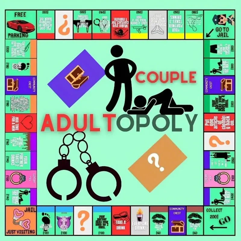 Couple Board Games for Adult Relationships - Honeymoon Date Night Game