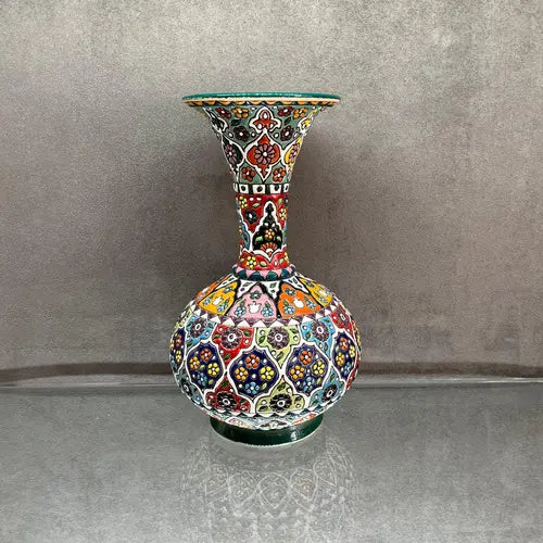 Minakari Flower Mouth Vase